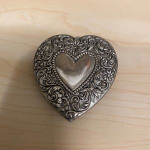 Heart shaped brooch